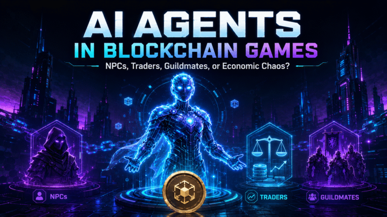 AI Agents in Blockchain Games: NPCs, Traders, Guildmates, or Economic Chaos?
